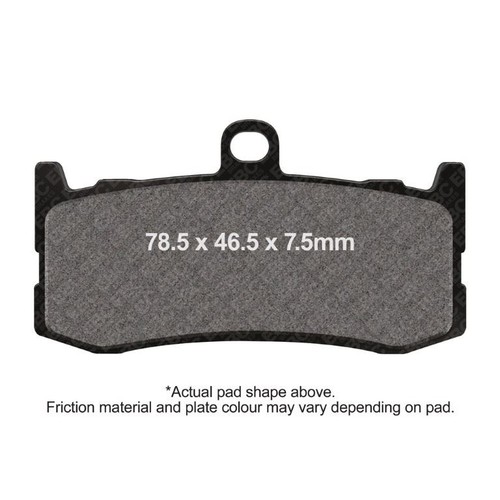 Ebc sintered street brake - sintered,