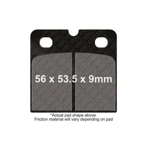 Ebc motorcycle brake pads dmx - motorcycle,