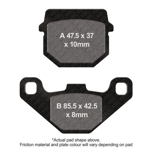 Ebc motorcycle brake pads - ebc,