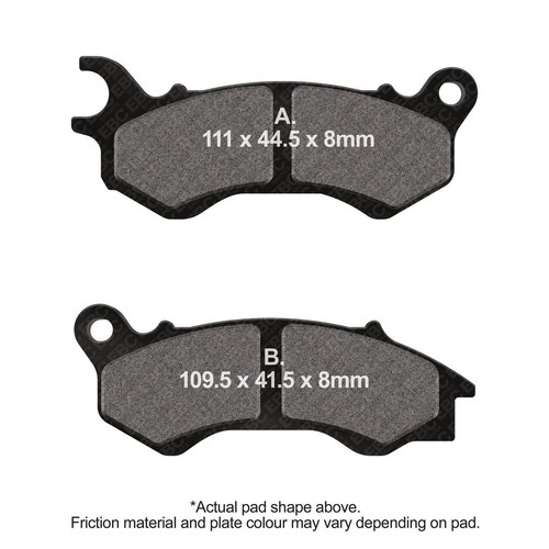 Ebc scoot cbn pads - scoot,