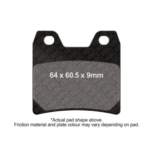 Ebc sintered street brake - sintered,