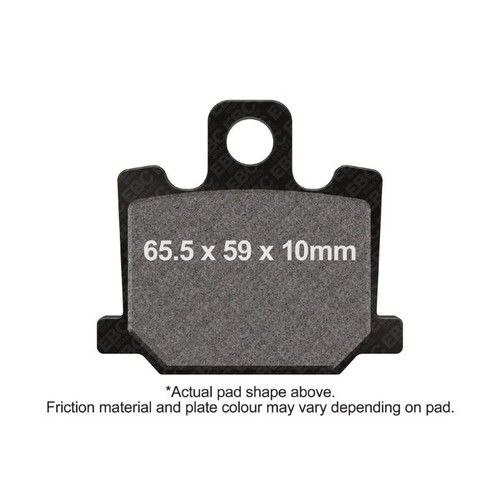 Ebc motorcycle brake pads - brake, dmx