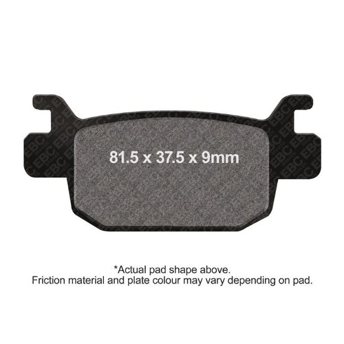 Ebc motorcycle brake pads - ebc,