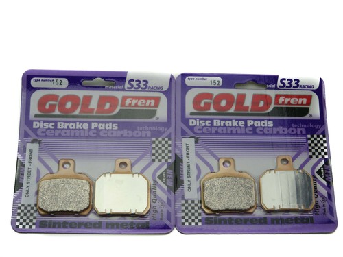 Goldfren s33 brake pads - brake, front
