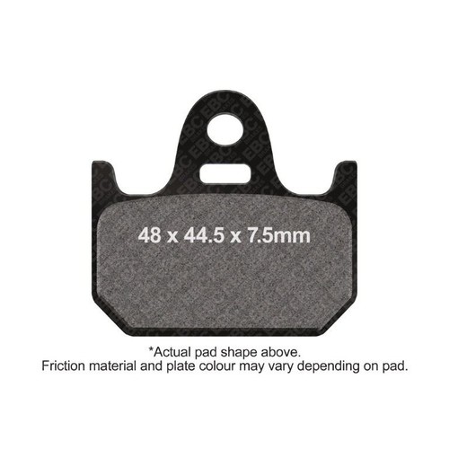 Ebc motorcycle brake - pads, dmx