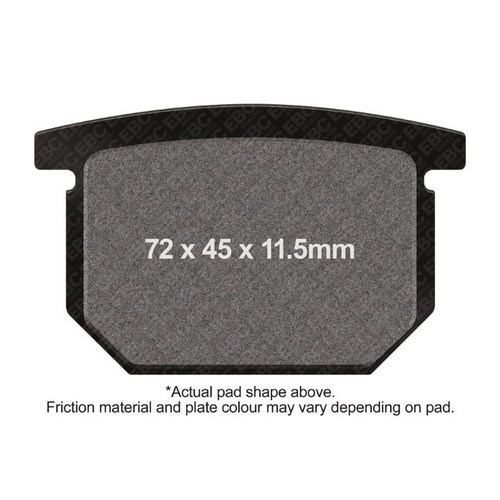 Ebc motorcycle brake pads dmx - motorcycle,