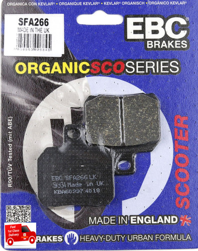 Sfa266 ebc premium brake - premium, pads