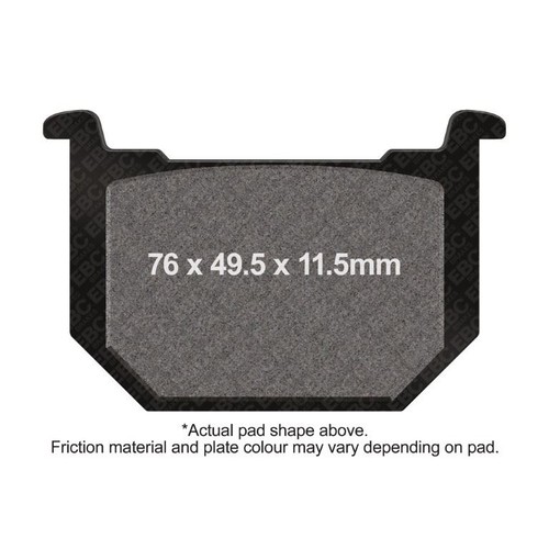 Ebc motorcycle brake pads - brake,