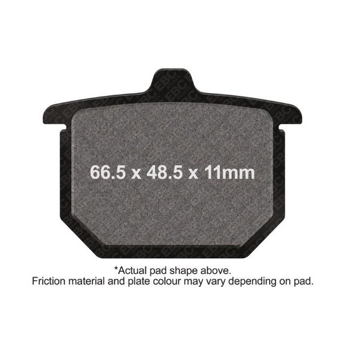 Ebc motorcycle brake pads dmx - pads,